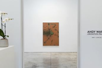 Contemporary art exhibition Andy Warhol Oxidation Paintings at Skarstedt New York - Chelsea United States