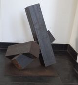 Plastik Stahl II by Peter Schwickerath contemporary artwork sculpture