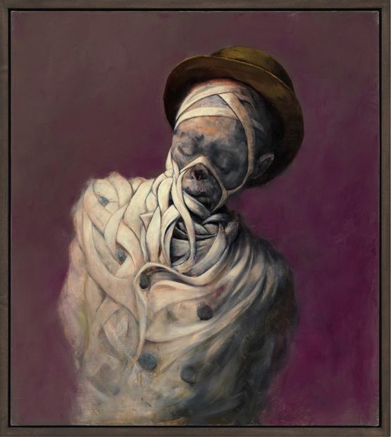 Windling by Jonas Burgert contemporary artwork Painting
