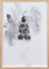 Bodhisattva 1 by Hung Keung contemporary artwork drawing painting works on paper