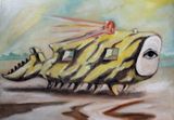 Museum Menageries 24 by Prabhakar Pachpute contemporary artwork works on paper