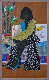 Bamboo Tree by Emmanuel Kwaku Yaro contemporary artwork painting