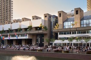 Barbican contemporary art institution in London United Kingdom
