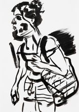 Ohne Titel by Erik Schmidt contemporary artwork works on paper drawing