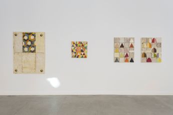 Contemporary art exhibition Mirco Marchelli Motivi di Gioia at Alzueta Gallery Madrid Spain