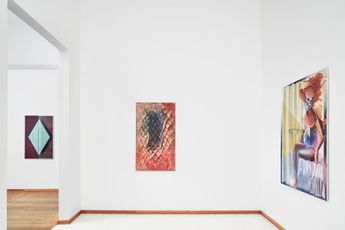 Contemporary art exhibition Angela Fette In beninging at Knust Kunz Gallery Editions Munich Germany