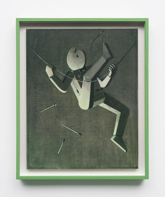 A Desperate Act by Cai Zebin contemporary artwork Painting