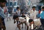 Playing Punishment a marble game Bombay by Raghubir Singh contemporary artwork Photography