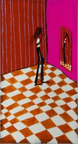Its the middle of the night by Mia Boe contemporary artwork painting
