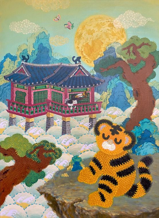 by Hyesoo Ha contemporary artwork Painting