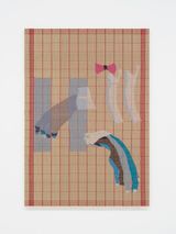 Glenn in Tuxedo by Miranda Fengyuan Zhang contemporary artwork textile