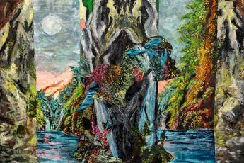 Contemporary art exhibition Maia Cruz Palileo The World Tangled in You at David Kordansky Gallery New York United States
