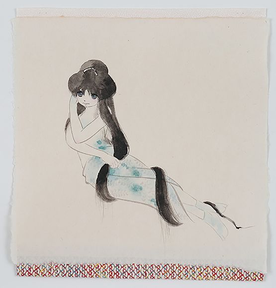 haimatsuwaru hana by Yamaguchi Ai contemporary artwork Works on Paper