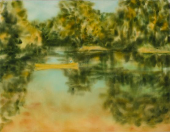 Waterfront Scenery 201705 by Naofumi Maruyama contemporary artwork Painting