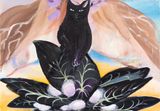 Moonflowers by Yi Youjin contemporary artwork painting
