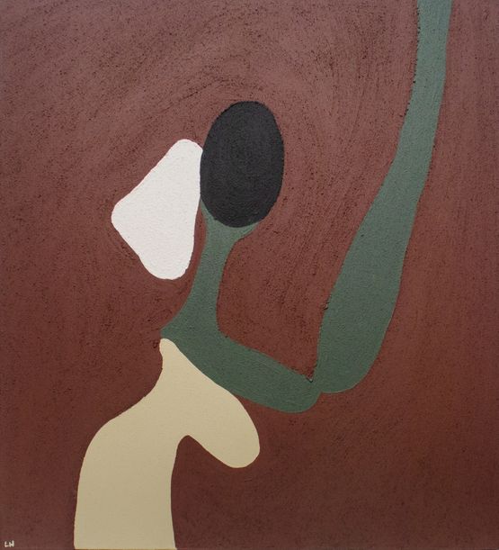 Carrying by Lulama Wolf contemporary artwork Painting
