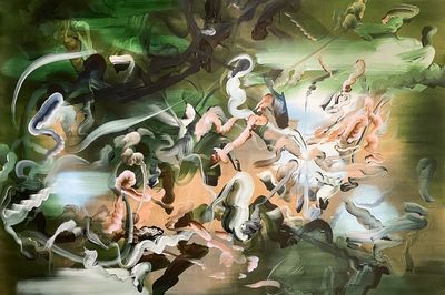 Grace Wrights Painted Cacophonies Entice and Repel in Equal Measure