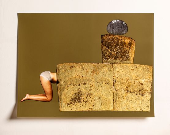Ingapirca Piedra 19 by Karina Aguilera Skvirsky contemporary artwork Print