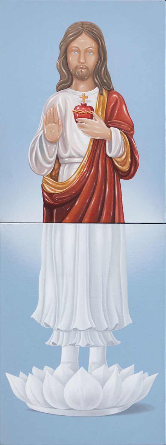 Goodness Has to Be Divided by Gongkan contemporary artwork Painting