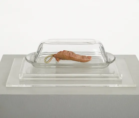 Finger of Audrey Flack by Paul Thek contemporary artwork Sculpture