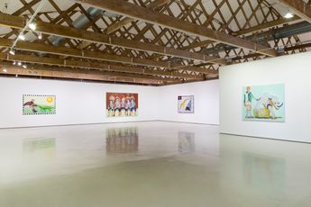 Contemporary art exhibition Carla Busuttil Gentlemen I Just Dont Belong Here at Goodman Gallery Sir Lowry Rd Cape Town South Africa