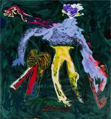 breaking balancelooking for legs by Tom Polo contemporary artwork painting