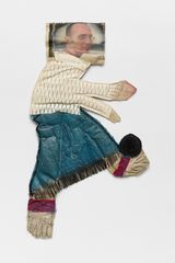 EDU from the Boys series by Fernando Marques Penteado contemporary artwork print textile