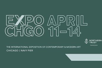 Contemporary art exhibition Expo Chicago at Galerie Christian Lethert Chicago Germany