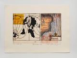 Local da acao 1500 - 1996 by Anna Bella Geiger contemporary artwork drawing print works on paper
