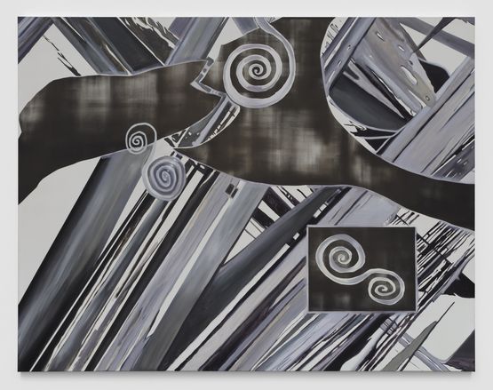 Spider Racing by Gabriele Adomaityte contemporary artwork Painting