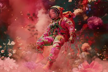 Contemporary art exhibition Liam Young In Other Worlds at Barbican London United Kingdom