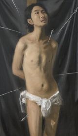 Sei by Moses Hamborg contemporary artwork painting