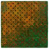 Gold and Emerald Fret Cloisonne Exercise by Meng-Hung Su contemporary artwork Painting