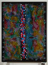 I want to love you by Del Kathryn Barton contemporary artwork mixed media