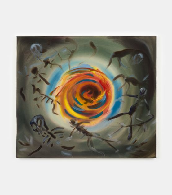 Explosion by Sophie Von Hellermann contemporary artwork Painting