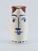 Pichet Visage bleu Face tankard by Pablo Picasso contemporary artwork