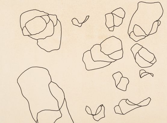 Untitled i23-3929 by Harold Cohen contemporary artwork Works on Paper
