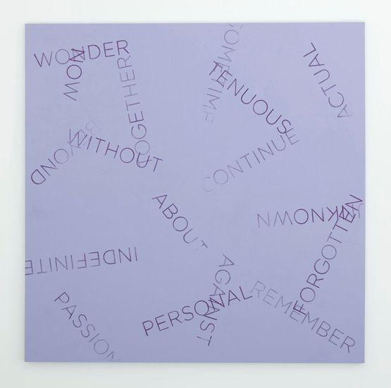 Untitled by Robert Barry contemporary artwork Painting
