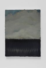 Clouds interrupted by Jelena Telecki contemporary artwork painting