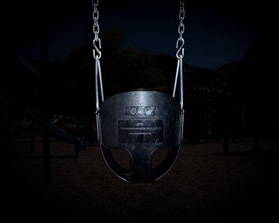 Day for a night Swing by Greta Anderson contemporary artwork Print