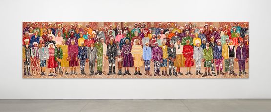 The Future and The Past God is Us by Chase Hall contemporary artwork Painting