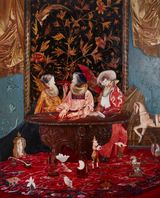 Divided Objects by Teodora Axente contemporary artwork painting