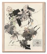 Animal in Two Dimensions Drawing I by Bi Rongrong contemporary artwork drawing mixed media painting works on paper