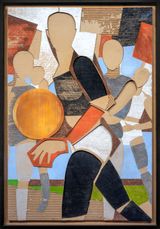 March March by Jann Haworth contemporary artwork drawing works on paper