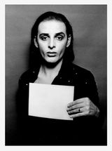 You are not the only one who is lonely 4 Selfportrait by Urs Luthi contemporary artwork photography print