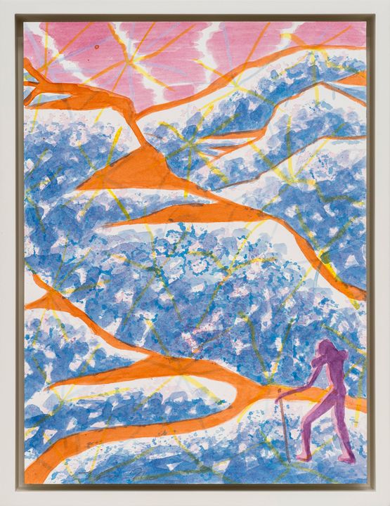 Drifter 2 by Tyson Reeder contemporary artwork Works on Paper