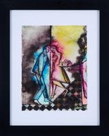 Mali Memory Tea Dance by Chris Ofili contemporary artwork print