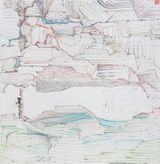 Small Train by Yuan Yunsheng contemporary artwork painting
