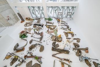 Contemporary art exhibition Michael Dean Garden of Delete at Barakat Contemporary Seoul South Korea