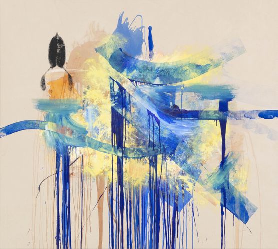 Substance of the Sign by Elizabeth Neel contemporary artwork Painting